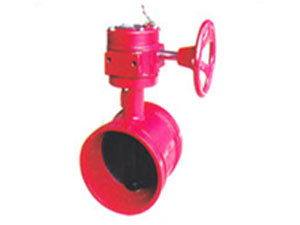 沟槽涡轮信号蝶阀